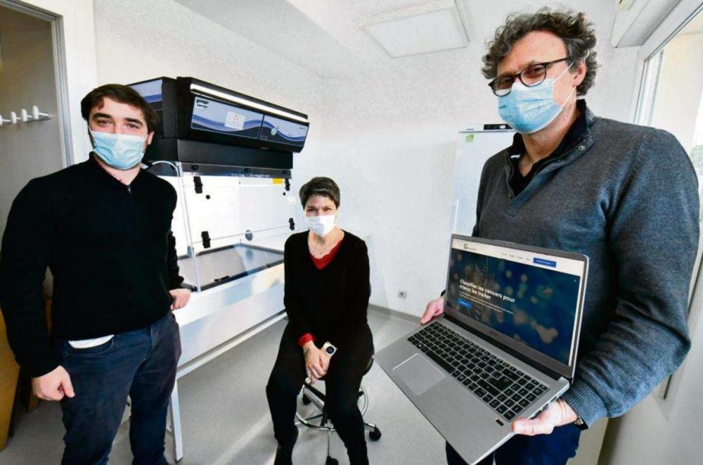 In Rouen, the Genexpath start-up produces and markets diagnostic kits for certain cancers.